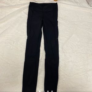 black lulu lemon leggings